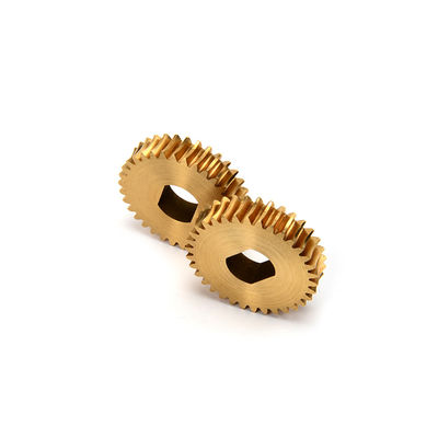 Custom CNC Machining Brass Gears with 0.02mm Tolerance